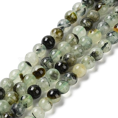 Round Prehnite Beads