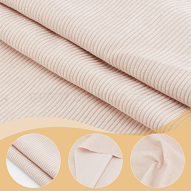 Corduroy Kintted Rib Fabric(DIY-WH0491-68A)-4