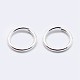925 Sterling Silver Open Jump Rings(STER-F036-02S-1x9mm)-2
