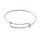 Adjustable 304 Stainless Steel Expandable Bangle Making(BJEW-UN0006-35P)-3