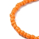 Ensemble de bracelets extensibles en perles de verre de style 5pcs 5(BJEW-TA00275)-4