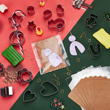 DIY Christmas Earring Making Finding Kit(DIY-WH0387-96)-5