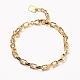 Brass Cable Chain Bracelets(BJEW-H537-13G)-6