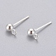 Accessoires de puces d'oreilles en 304 acier inoxydable(X-STAS-G137-17S)-1