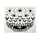 12Pcs 12 Style Luminous Halloween Horror Removable Temporary Tattoos Paper Face Stickers(AJEW-G048-07)-3