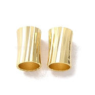 Brass Bead, Column, Real 24K Gold Plated, 12x8mm, Hole: 7mm(FIND-Z039-11A-G)