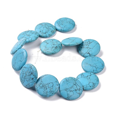 Synthetic Turquoise Beads Strands(G-P469-06)-3