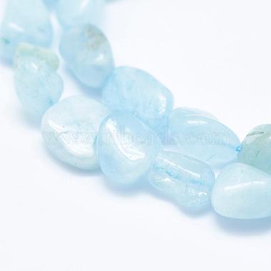 Natural Aquamarine Beads Strands(G-K203-46)-3