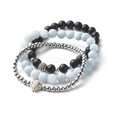 Azure Chalcedony Bracelets