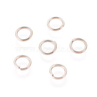 Rose Gold Ring Stainless Steel Open Jump Rings
