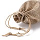 Bolsas con cordón de imitación de poliéster bolsas de embalaje(ABAG-R004-14x10cm-05)-4