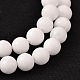 Natural White Jade Round Bead Strands(G-O113-01-6mm)-1