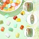 50 pcs不透明アクリルビーズ(MACR-FS0002-50)-2