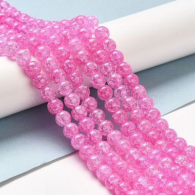 Synthetic Crackle Quartz Beads Strands(GLAA-S134-8mm-03)-4
