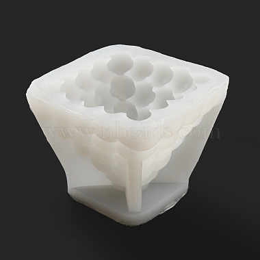 DIY Pyramid Bubble Candle Food Grade Silicone Molds(DIY-G063-02)-3