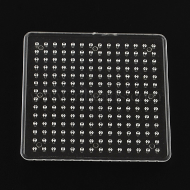 5x5mmDIYヒューズビーズに使用正方形ABCプラスチックペグボード(DIY-Q009-10)-2