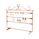 Triple Levels Rectangle Iron Earring Display Stand(CON-PW0001-153A)-1