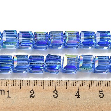 galvanisieren GlasPerlenstränge(EGLA-M031-01A-HR04)-4