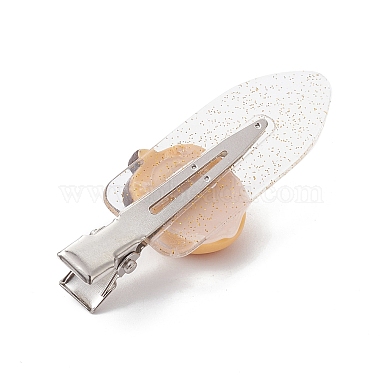 Opaque Resin Alligator Hair Clips(PHAR-JH00100-02)-4