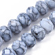 Opaque Baking Painted Glass Beads Strands(EGLA-N006-009C-A10)-1