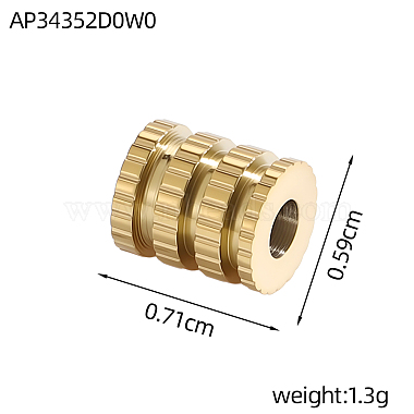 304 Stainless Steel Beads(STAS-OY019-80G)-2
