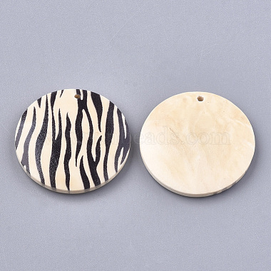 Printed Wooden Pendants(WOOD-S045-029A)-2