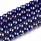 Electroplate Opaque Glass Beads Strands(GLAA-T032-P4mm-AB03)-1