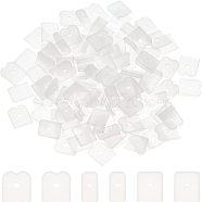 150Pcs 3 Style Silicone Plug, Fit for Shapewear Support Strip/Chain End Cap Cover, White, 8~12mm, 50pcs/style(FIND-FG0001-17)