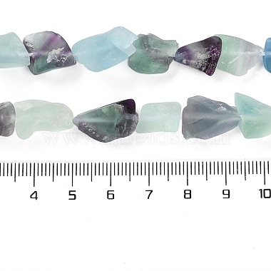 brins naturels bruts de perles de fluorite(G-G116-B01-01)-5