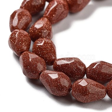 synthétiques perles goldstone brins(G-P520-B26-01)-4