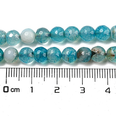 Chapelets de perles d'agate naturelle(X-G-E054-6mm-16)-4