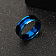 201 Stainless Steel Grooved Finger Ring Settings(MAK-WH0007-16L-B)-4