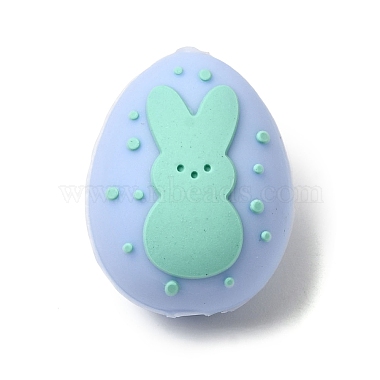 Easter Silicone Focal Beads(SIL-F020-04)-1