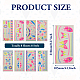 8 Sheets 8 Style Creative Fluorescent Arm Removable Temporary Tattoos Paper Stickers(STIC-TA0002-02)-4