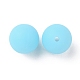 Luminous Round Food Grade Silicone Beads(SIL-TAC0007-04C)-2