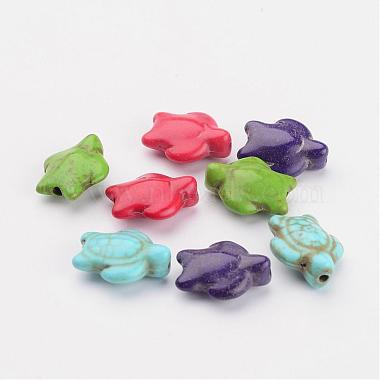 Dyed Synthetic Turquoise Beads(X-G-M152-M-A)-2