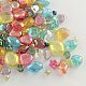 Mixed AB-Color Transparent Acrylic Beads(MACR-R546-23)-1