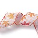 10M Thanksgiving Day Theme Wired Linen Ribbon(OCOR-G013-02H)-3