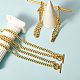 Brass Curb Chain Bracelet & Curb Chain Necklace Sets(SJEW-SZ0001-011B)-5
