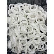 Natural Quartz Crystal Finger Rings, Inner Diameter: 17~20mm(WG8089A-18)