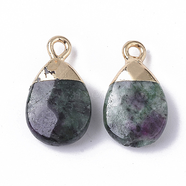 Natural Ruby in Zoisite Pendants(G-S359-017A)-2