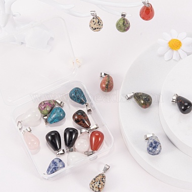 20Pcs 10 Style Natural Gemstone Pendants(G-LS0002-13)-6