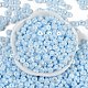undurchsichtige Farben Glanz Glas Rocailles(SEED-P008-01C-09)-3