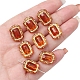 Imitation Amber Transparent Acrylic Beads(X-MACR-D071-02H)-1