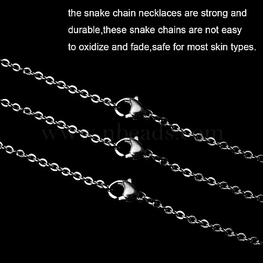 304 Stainless Steel Necklace(STAS-J023-02P)-5