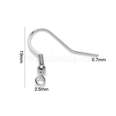 304 Stainless Steel French Earring Hooks(STAS-S111-007)-3