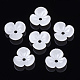 3-Petal ABS Plastic Imitation Pearl Bead Caps(X-OACR-S020-26)-2