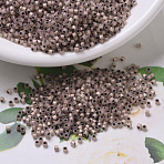 MIYUKI Delica Beads, Cylinder, Japanese Seed Beads, 11/0, (DB0191) Copper Lined Opal, 1.3x1.6mm, Hole: 0.8mm, about 2000pcs/10g(X-SEED-J020-DB0191)