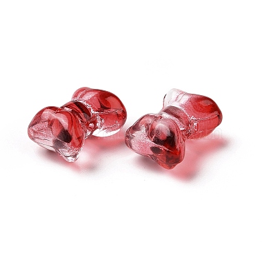 Transparent Spray Painted Glass Beads(X-GLAA-I050-11)-3