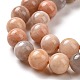 Rondes sunstone naturelle perles brins(G-I176-09-10mm)-3